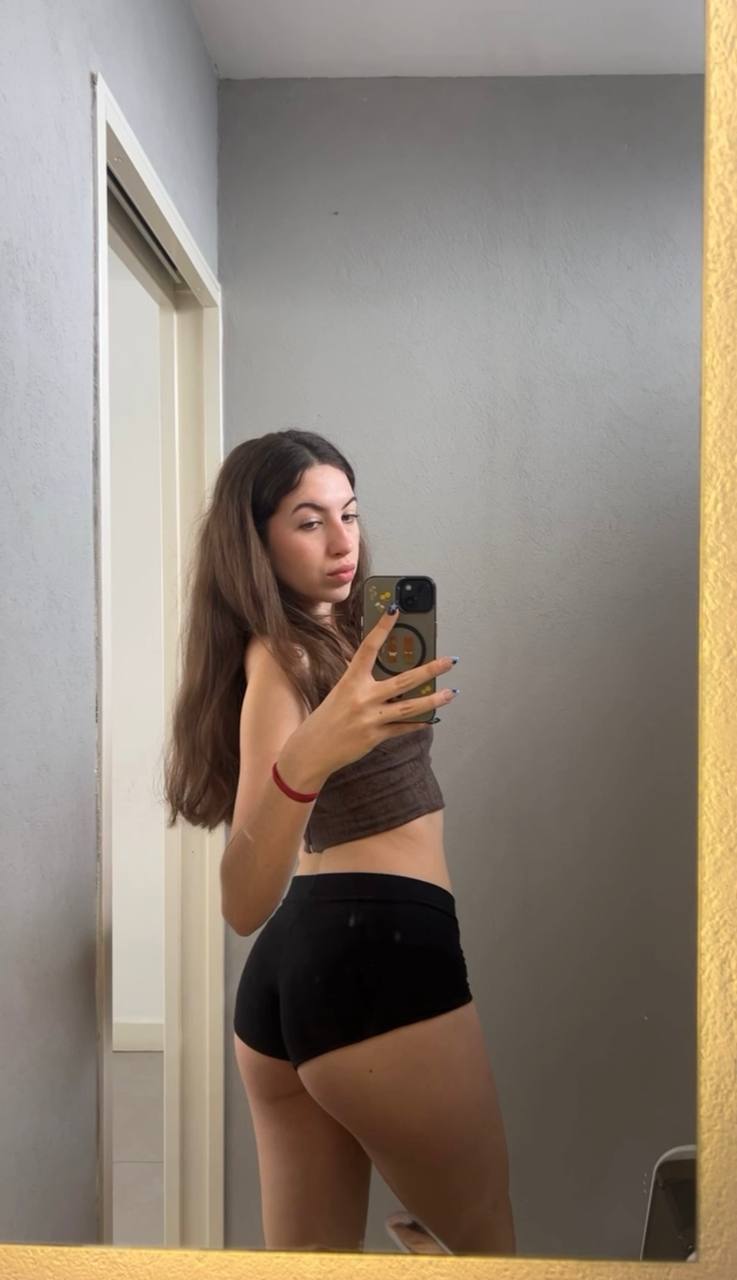 Amber in her underwear in Nur-Sultan