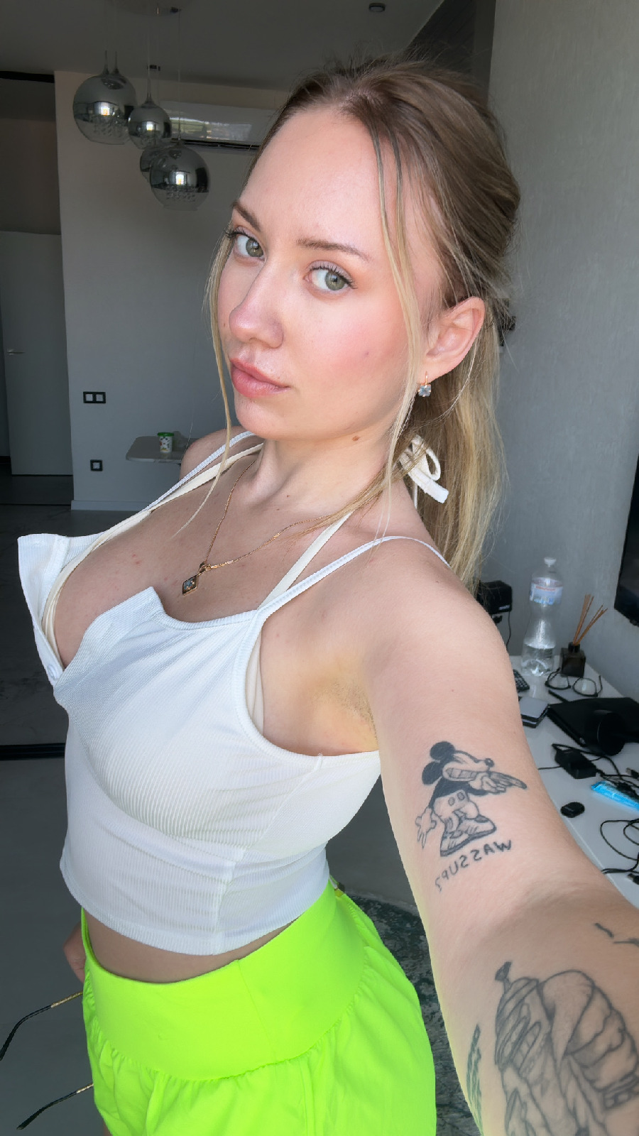 KateV in her underwear in Nur-Sultan