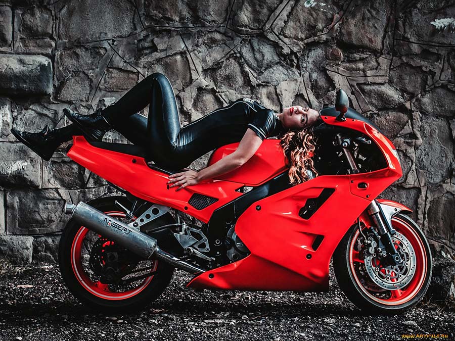 Beautiful girl Beautiful girls and motorcycles in Nur-Sultan