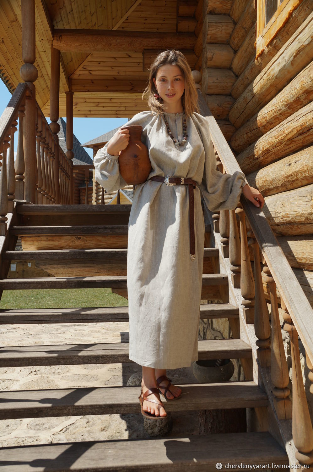 Girls in Slavic costumes in Nur-Sultan